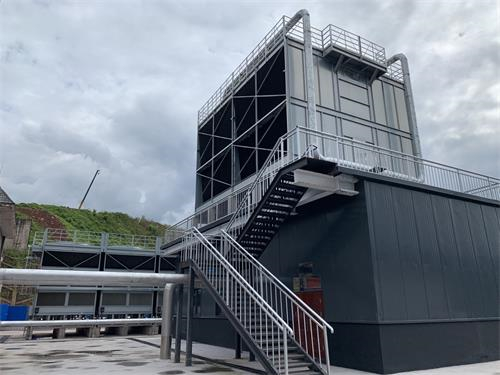 冷卻塔維修講解閉式冷卻塔橫流的原因(安徽150噸閉式