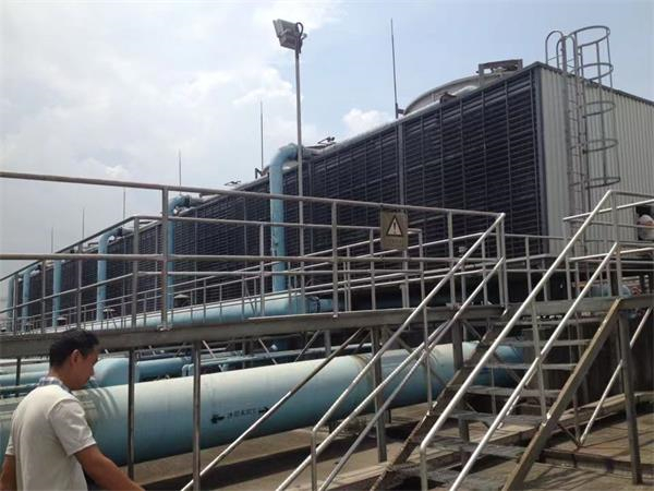 密閉式冷卻塔出水量溫度過高難題可以這樣解決