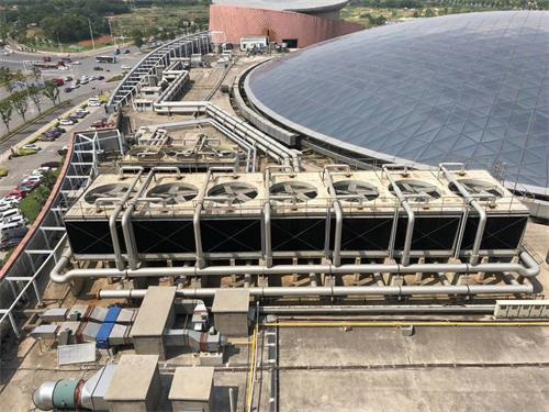 閉式冷卻塔選型時管道壓損的測算