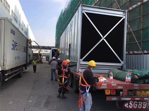 圓形逆流式玻璃鋼冷卻塔采用什么填料冷卻效果好？(河