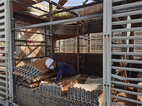 通常玻璃鋼冷卻塔空氣處理系統工作原理(閉式玻璃鋼